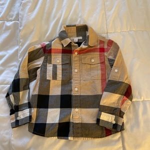 Burberry boys Button down dress shirt